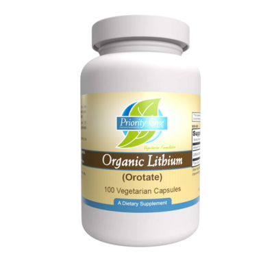 Lithium Organic/Priority 5mg 100 capsules