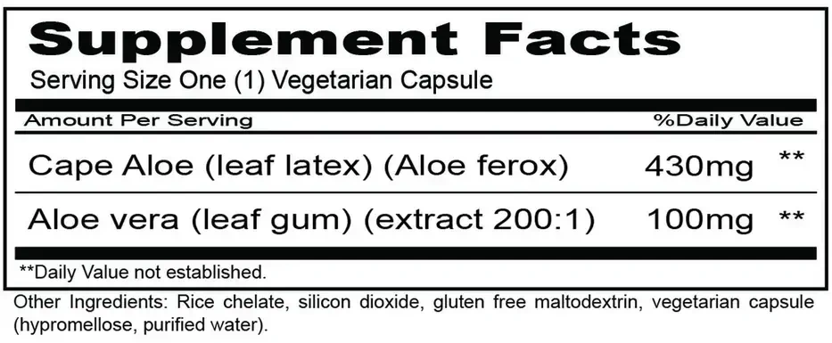 Product image for Aloe Complex.