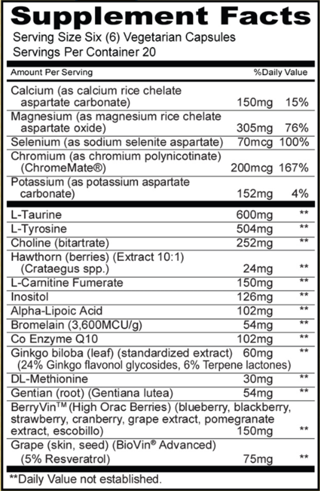 Product image for Healthy Heart w BioVin.