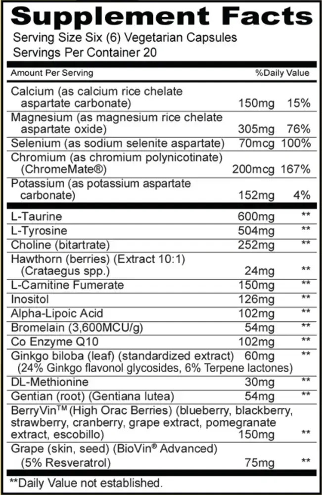 Product image for Healthy Heart w BioVin.