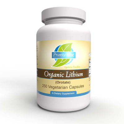 Lithium Organic/Priority 5mg 250 capsules Priority One