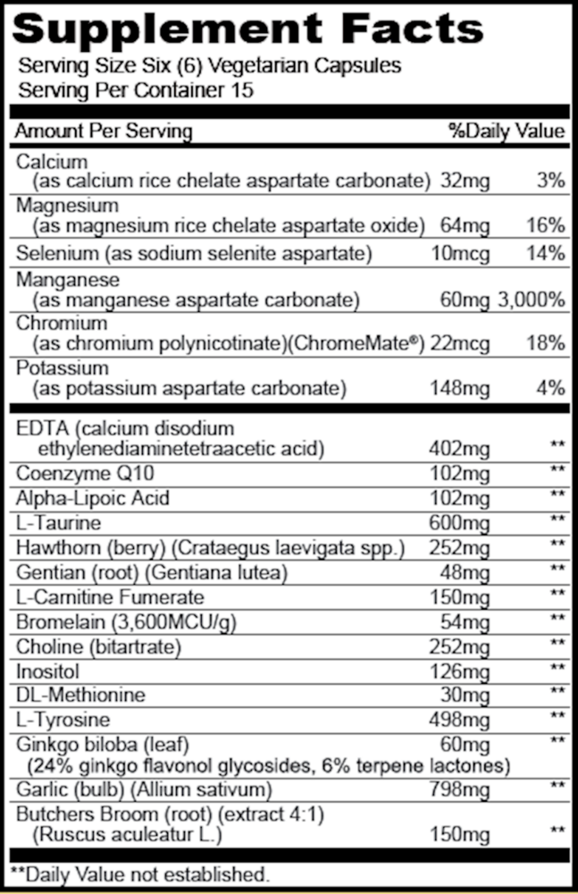 Product image for Cardio Chelation.