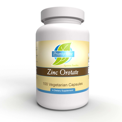 Zinc Orotate 51mg (100 capsules) Product image for Zinc Orotate 51mg (100 capsules). Discontinued.