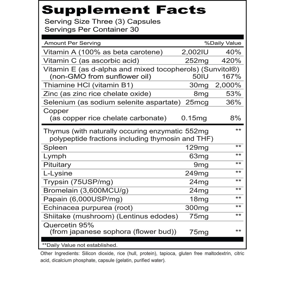 Product image for Immuno Caps.