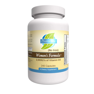 Womens Formula Iron Free 240 capsules