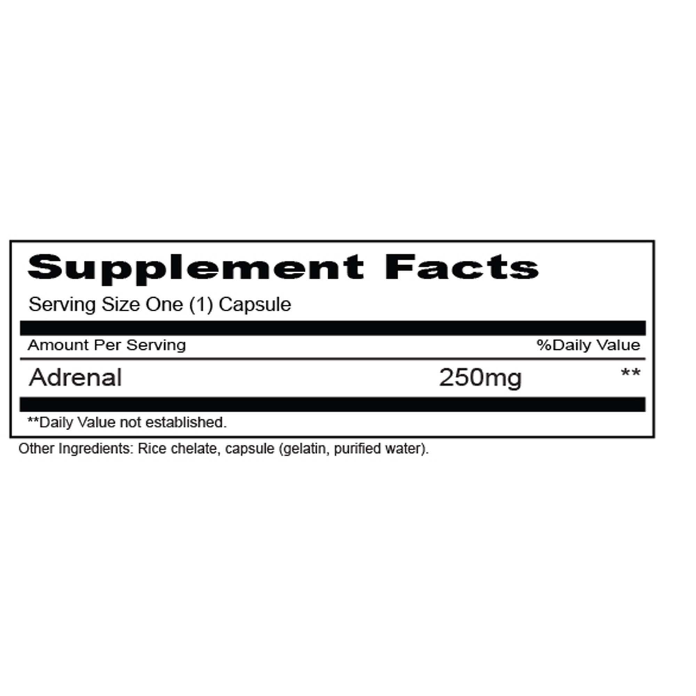 Product image for Adrenal 250mg.