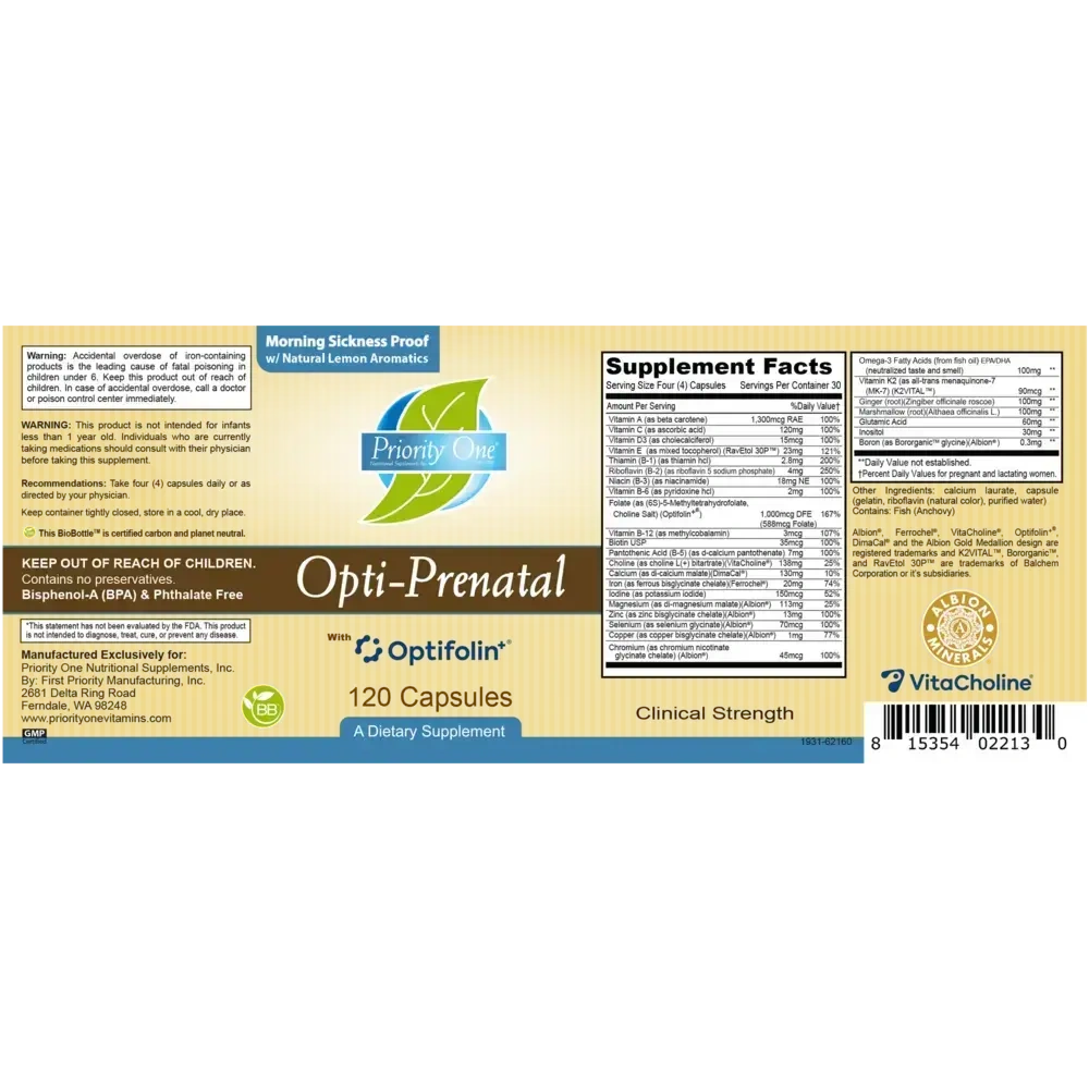 Product image for Opti-Prenatal.