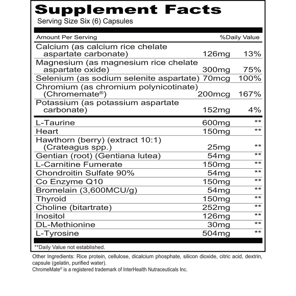 Product image for Cardio Plus + w&#x2F;CoQ10.