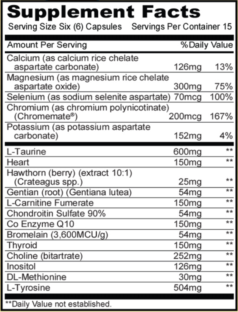 Product image for Cardio Plus + w&#x2F;CoQ10.
