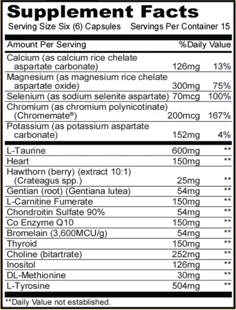 Product image for Cardio Plus + w/CoQ10.