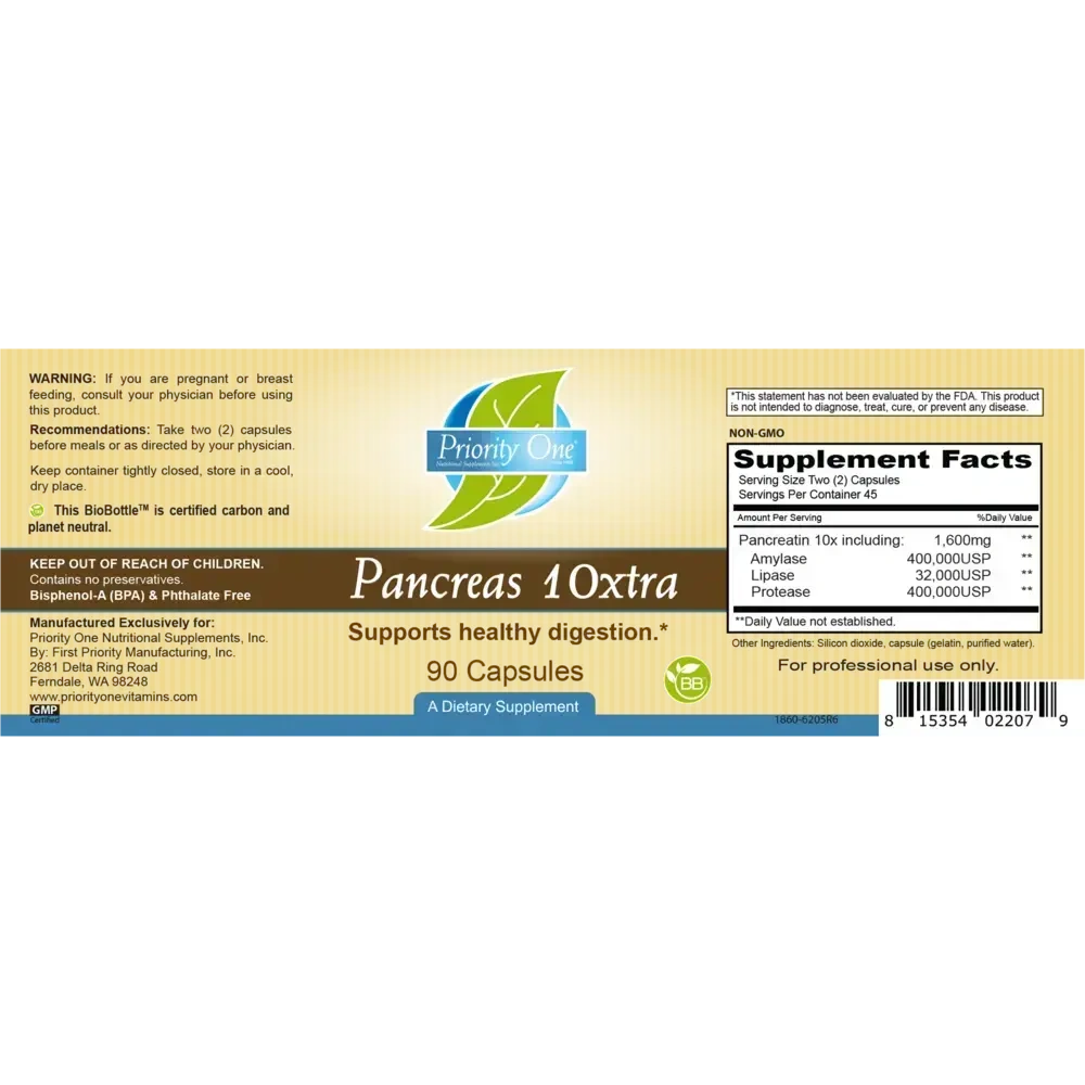 Product image for Pancreas 10xtra.