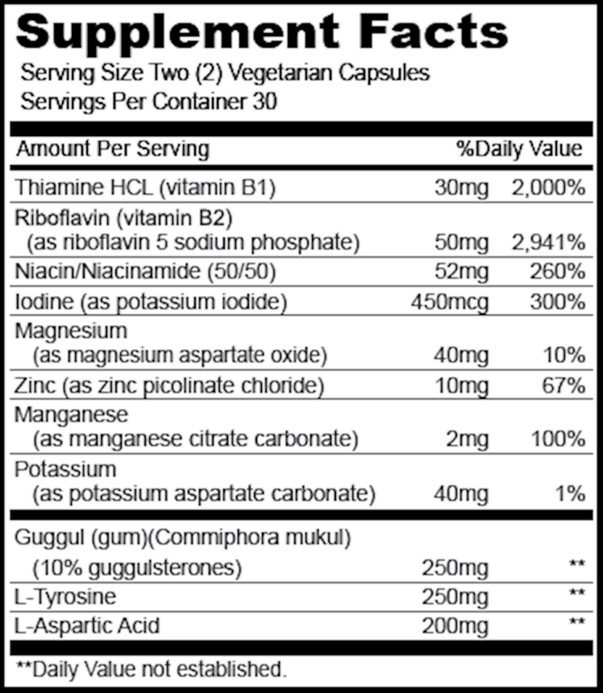 Product image for Thyroid Support.