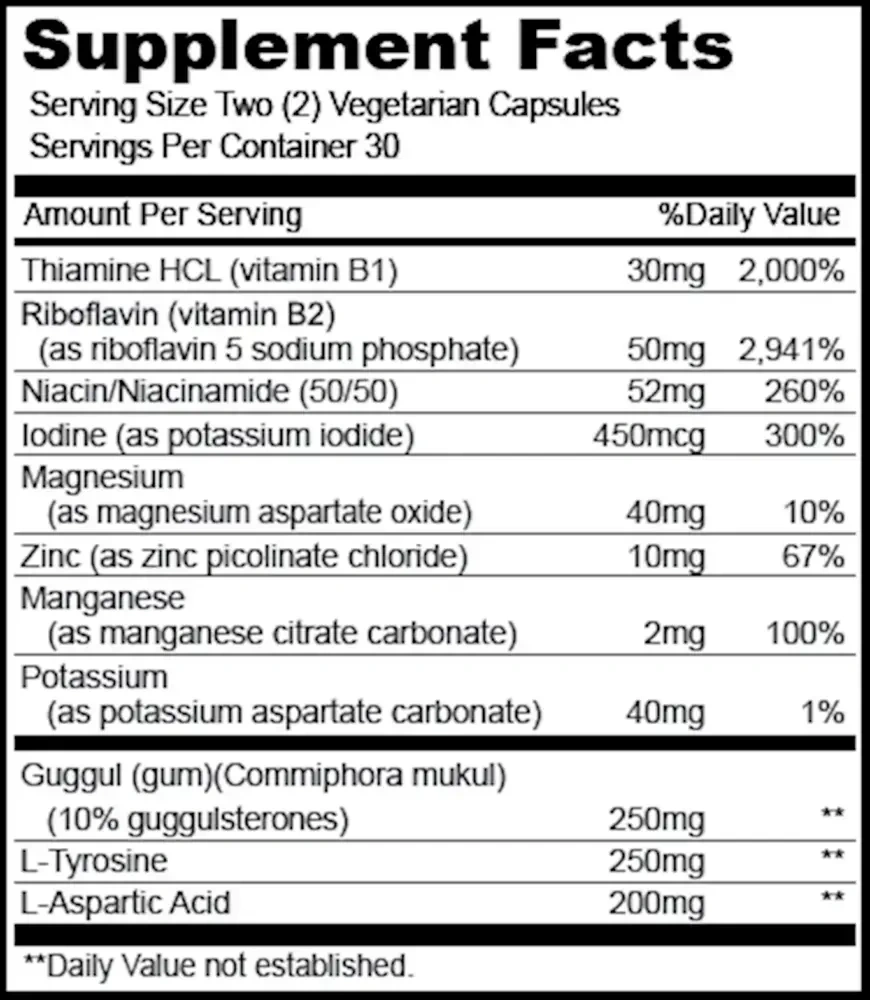 Product image for Thyroid Support.
