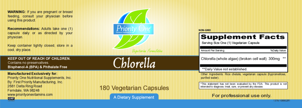 Product image for Chlorella.