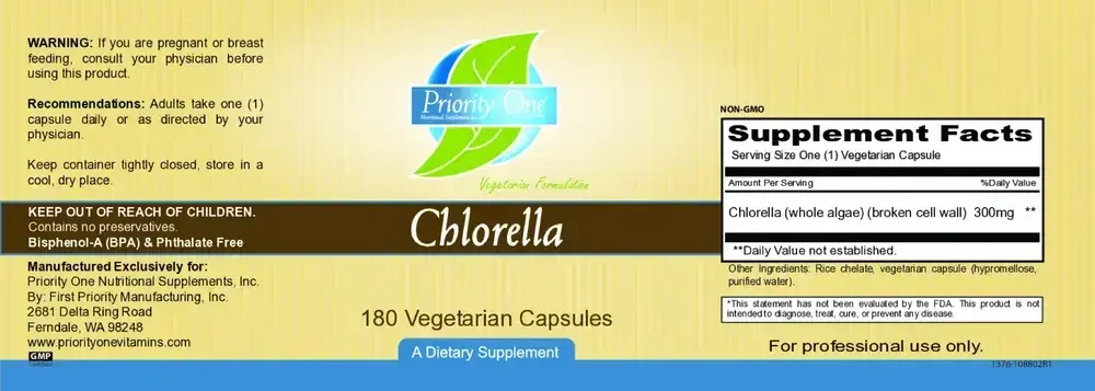 Product image for Chlorella.