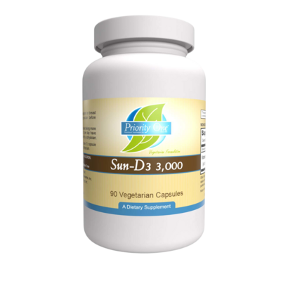 Sun-D3 3,000 IU 90 capsules