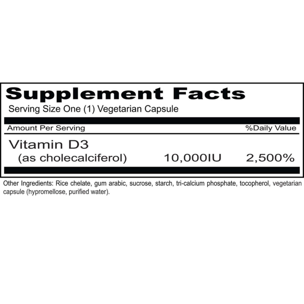 Product image for Sun-D3 10,000 IU.