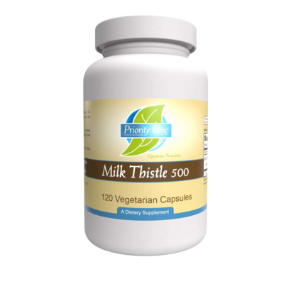 Milk Thistle 500mg 120 capsules