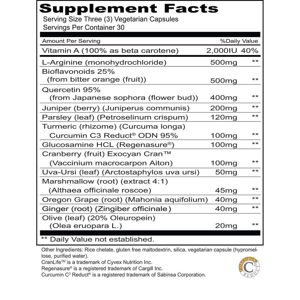 Product image for Urinary Tranquility.