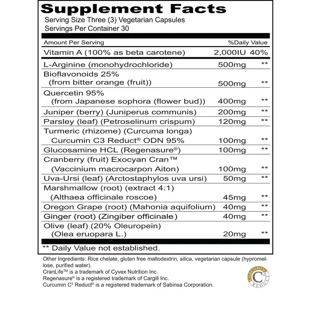 Product image for Urinary Tranquility.