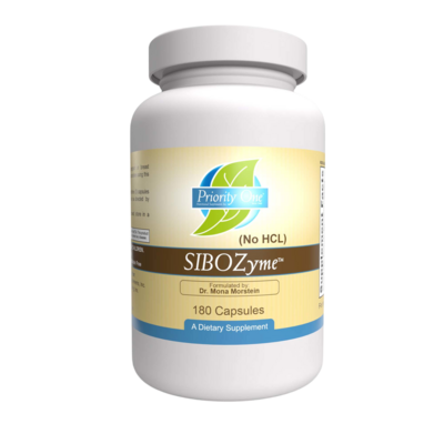 SIBOZyme™ (No HCL) 180 capsules
