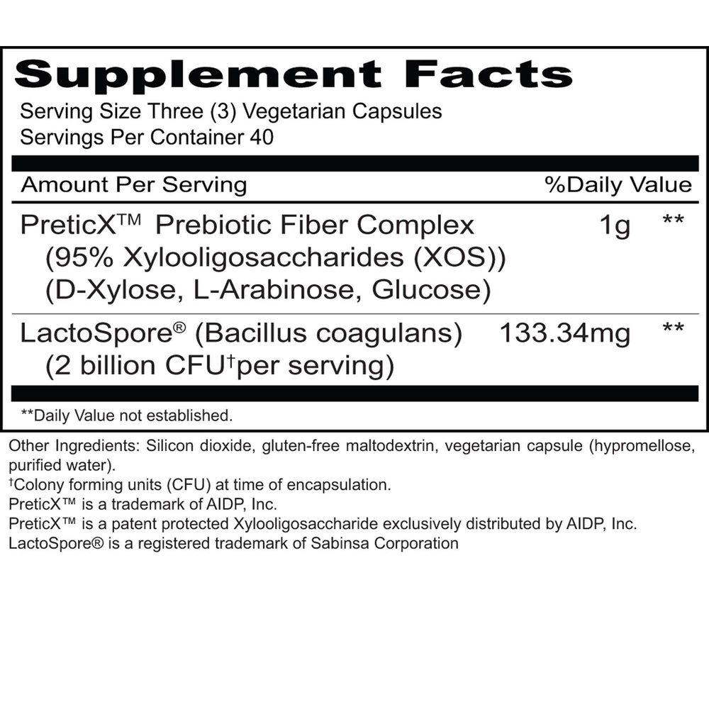 Product image for Pre+Probiotic.