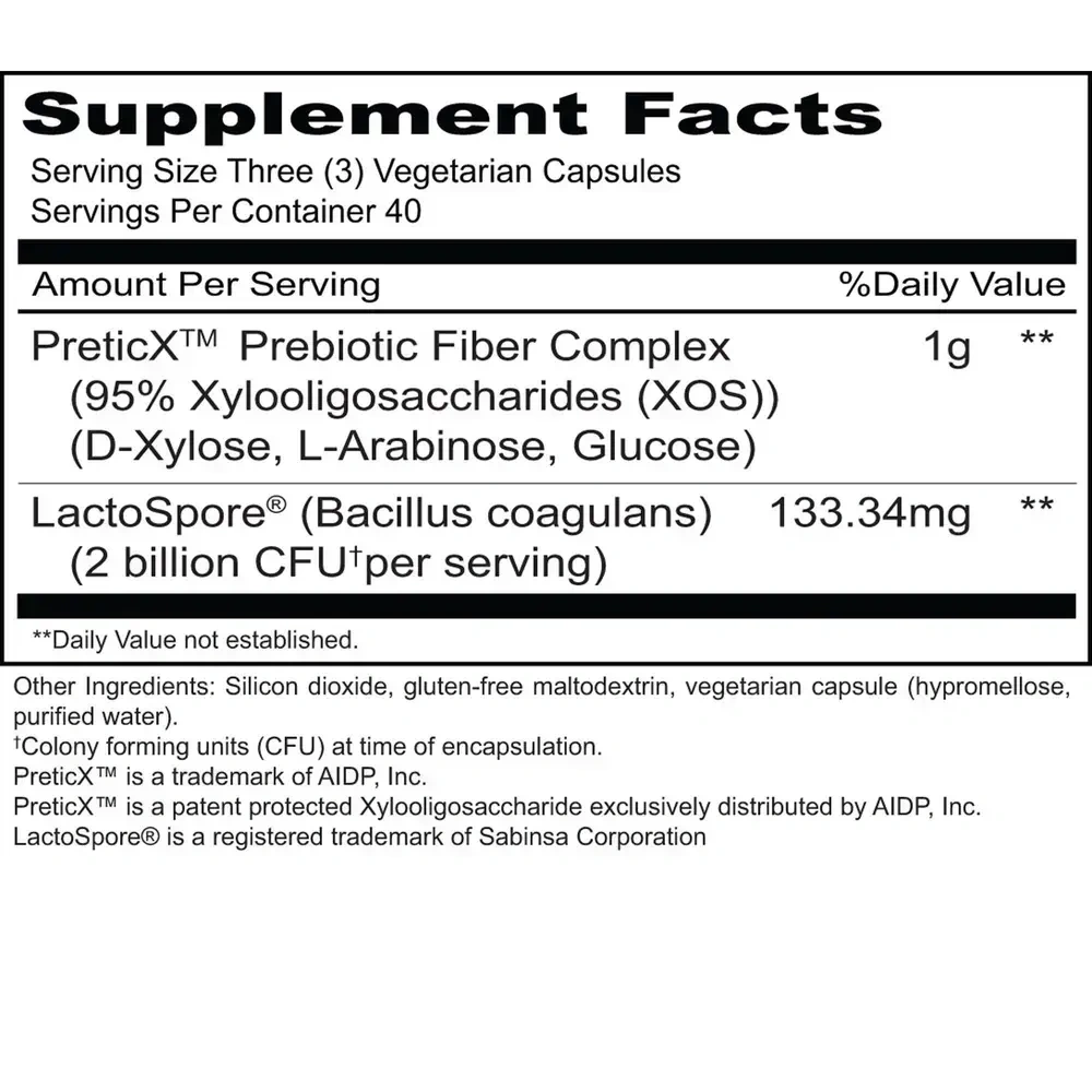 Product image for Pre+Probiotic.