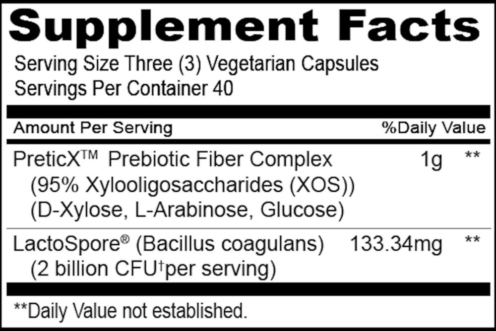 Product image for Pre+Probiotic.