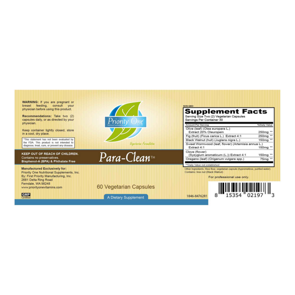 Product image for Para Clean.