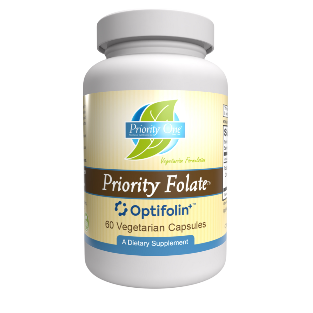 Priority One Priority Folate Optifolin+™ | Emerson Ecologics