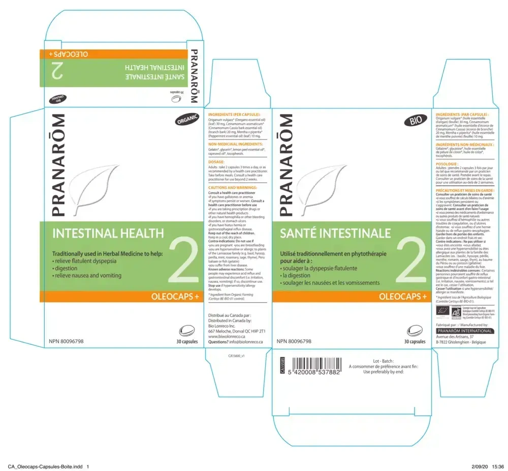 Product image for Oleocap 2 - Intestinal Health.