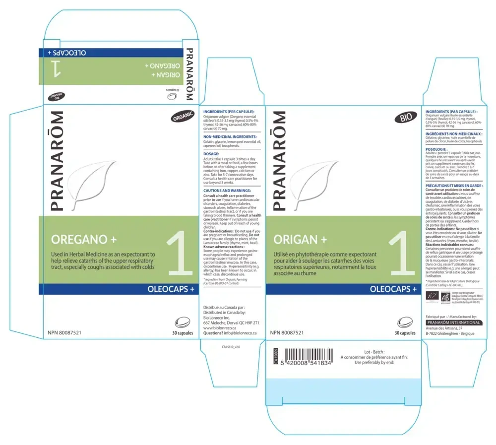 Product image for Pranacaps Oregano +.