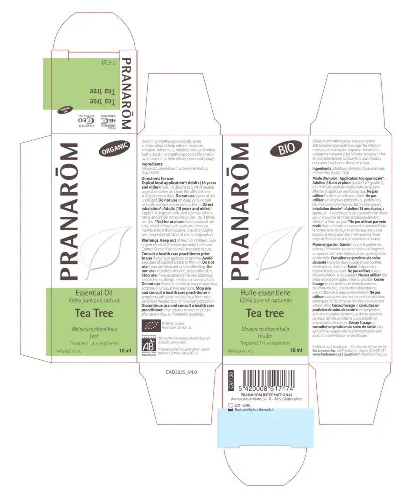 Product image for Tea Tree essential oil.