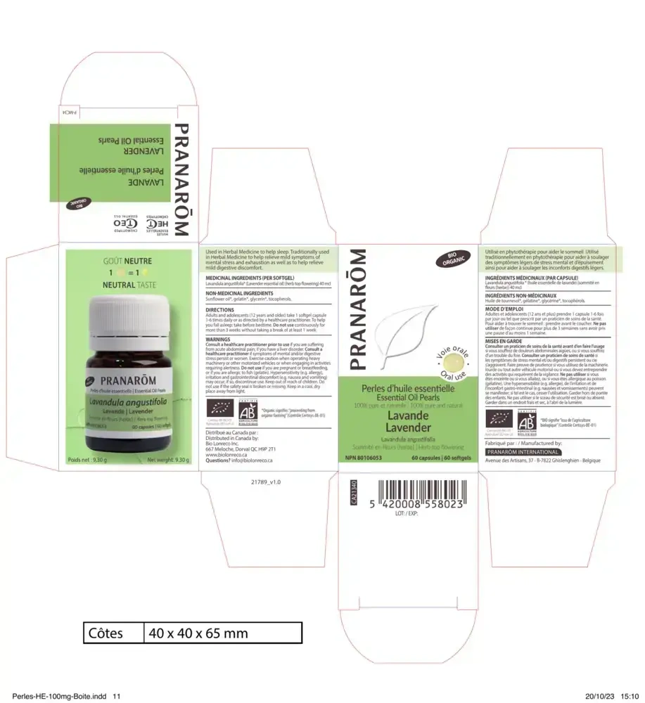 Product image for Essential Oil Pearls - Lavender.