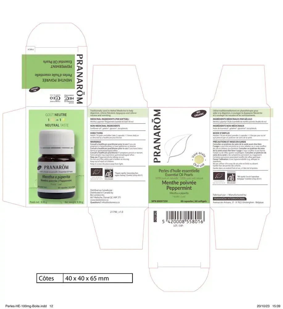 Product image for Essential Oil Pearls - Peppermint.
