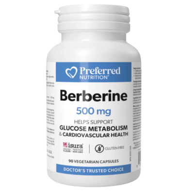 Berberine 500mg 120 capsules