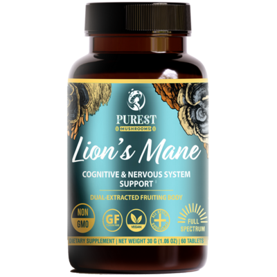 Lions Mane Mushroom Extract 60 tablets
