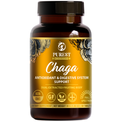 Chaga Mushroom Extract 60 tablets