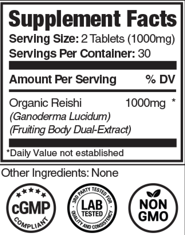Product image for Reishi Mushroom Extract.