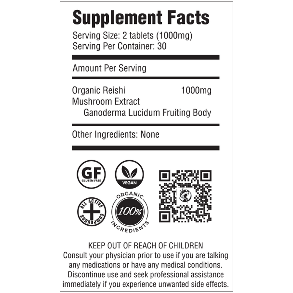 Product image for Reishi Mushroom Extract.