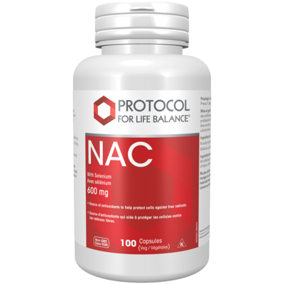 NAC with Selenium - 600 mg 100 capsules