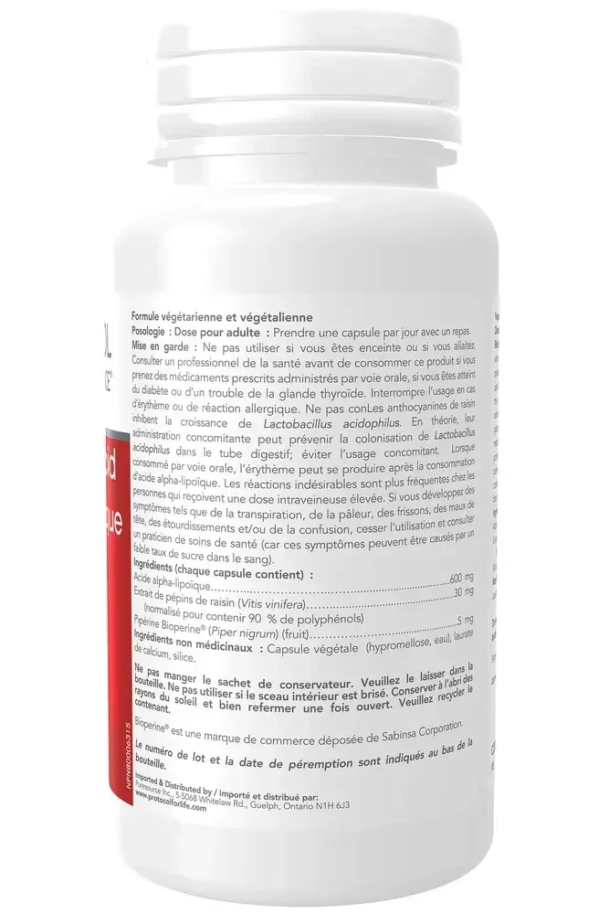 Product image for Alpha Lipoic Acid.