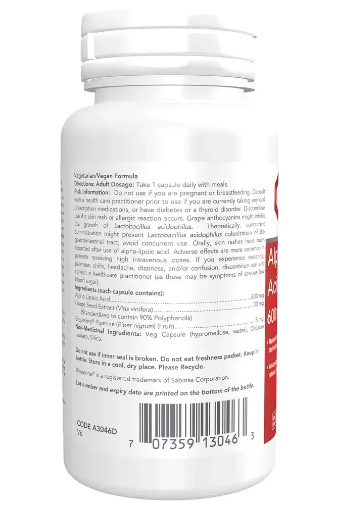 Product image for Alpha Lipoic Acid.