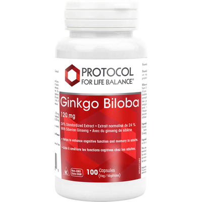 Ginkgo Biloba 120mg/24% Plus product image