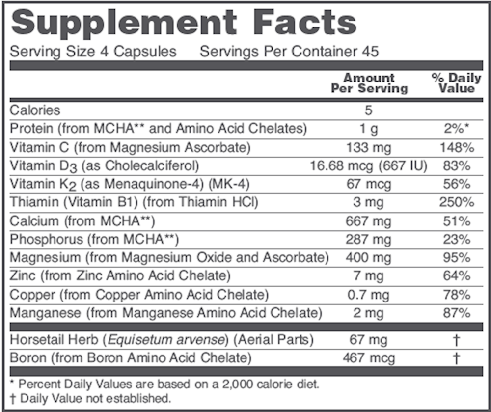 Product image for Bone Support Formula.