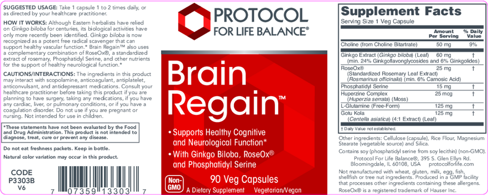 Product image for Brain Regain.