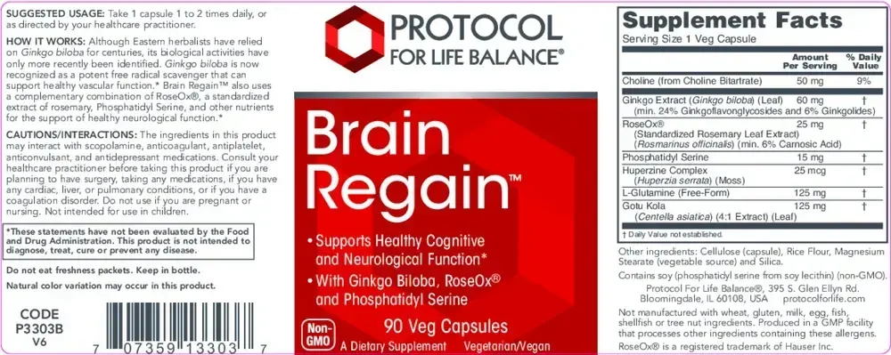 Product image for Brain Regain.