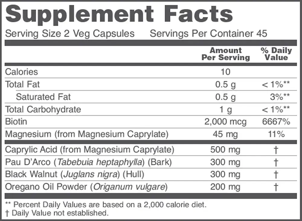 Product image for OrthoFlora Yeast Support.
