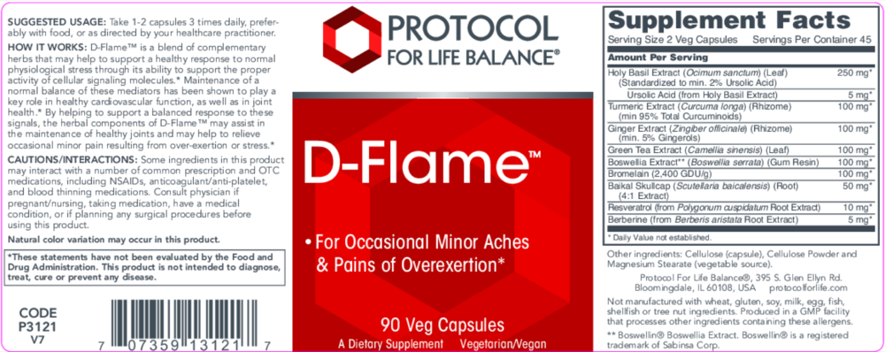 Product image for D-flame.