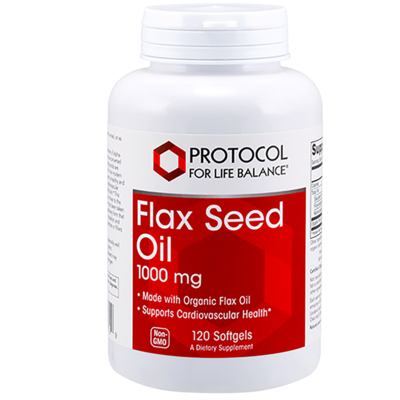 Flax Seed Oil 1000mg 120 Softgels